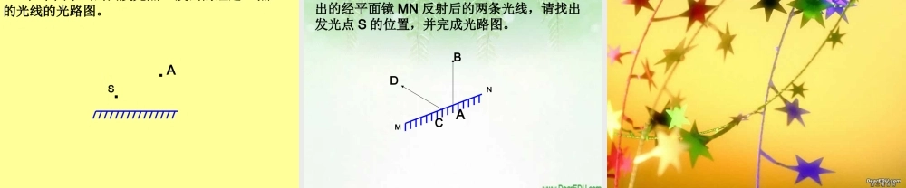 新课标 人教版初三物理复习课件 光现象 课件