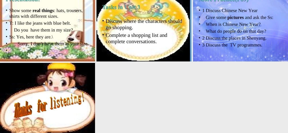 七年级英语下册 Module 4 Unit 3 Shops and markets课件 牛津沈阳版 课件