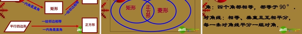 八年级数学上册 第四章矩形正方形课件 北师大版 课件