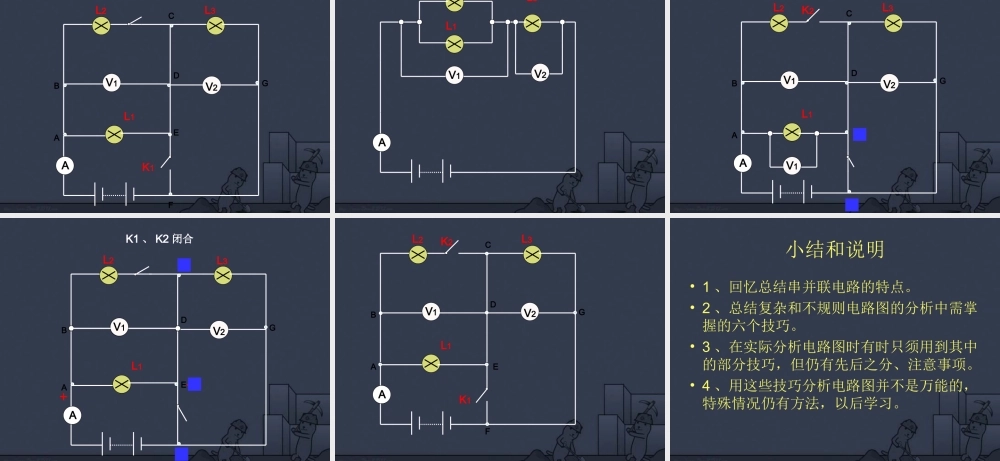 初中物理电学电路图分析课件 粤教沪版 课件