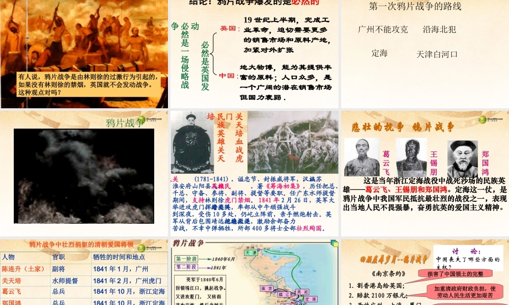 八年级历史与社会下册 第六单元第三课第一框屈辱的岁月和悲壮的抗争课件 人教版 课件