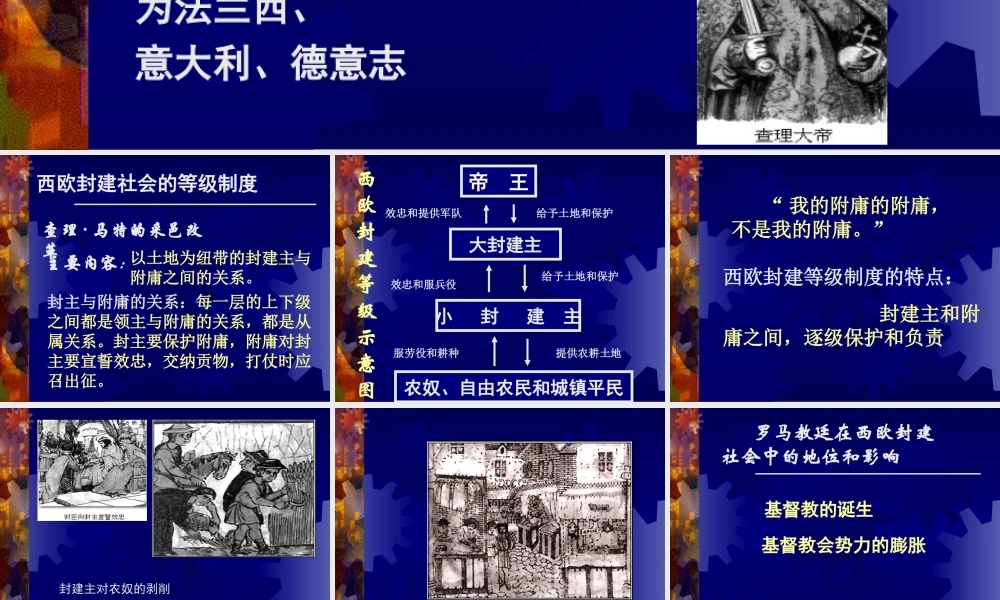 中古欧洲社会 课件