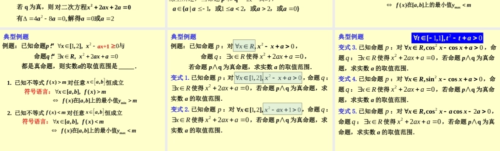 作业评讲 高三数学第一章 小结与复习课件(打包)人教版选修2-1 高三数学第一章 小结与复习课件(打包)人教版选修2-1