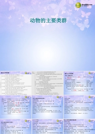 八年级生物上册 动物的主要类群课件 新人教版 课件