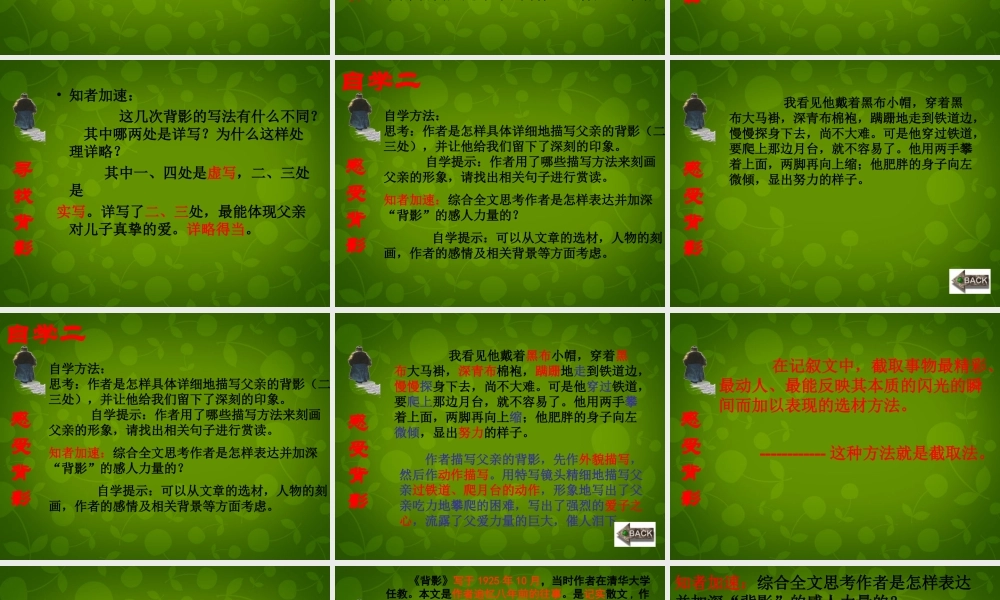 八年级语文上册 11 背影课件 苏教版 课件