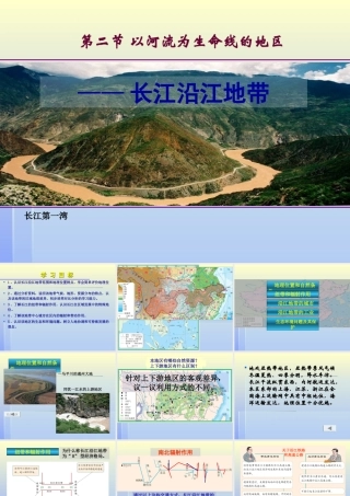 八年级地理下长江沿江地带课件人教版 课件