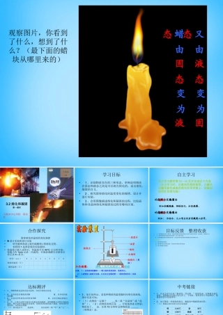 八年级物理上册 3.2 熔化和凝固课件1 (新版)新人教版 课件