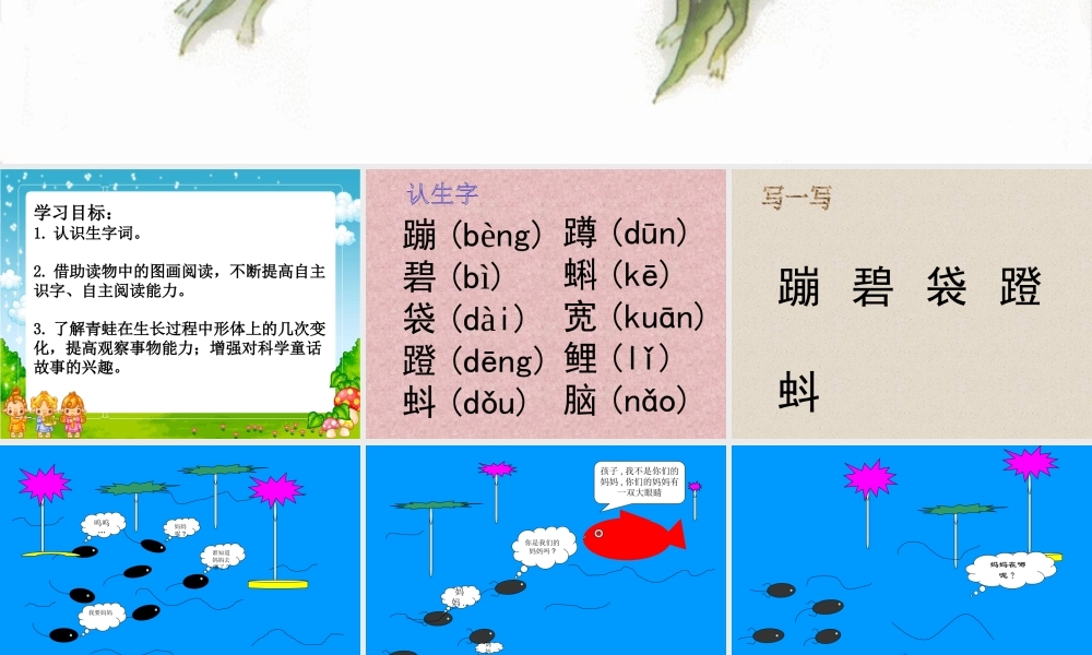 1小蝌蚪找妈妈-(3)