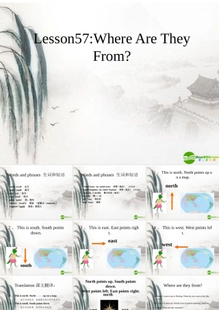 八年级英语上册 Unit 8 Celebrating Me Lesson 59课件 冀教版 课件