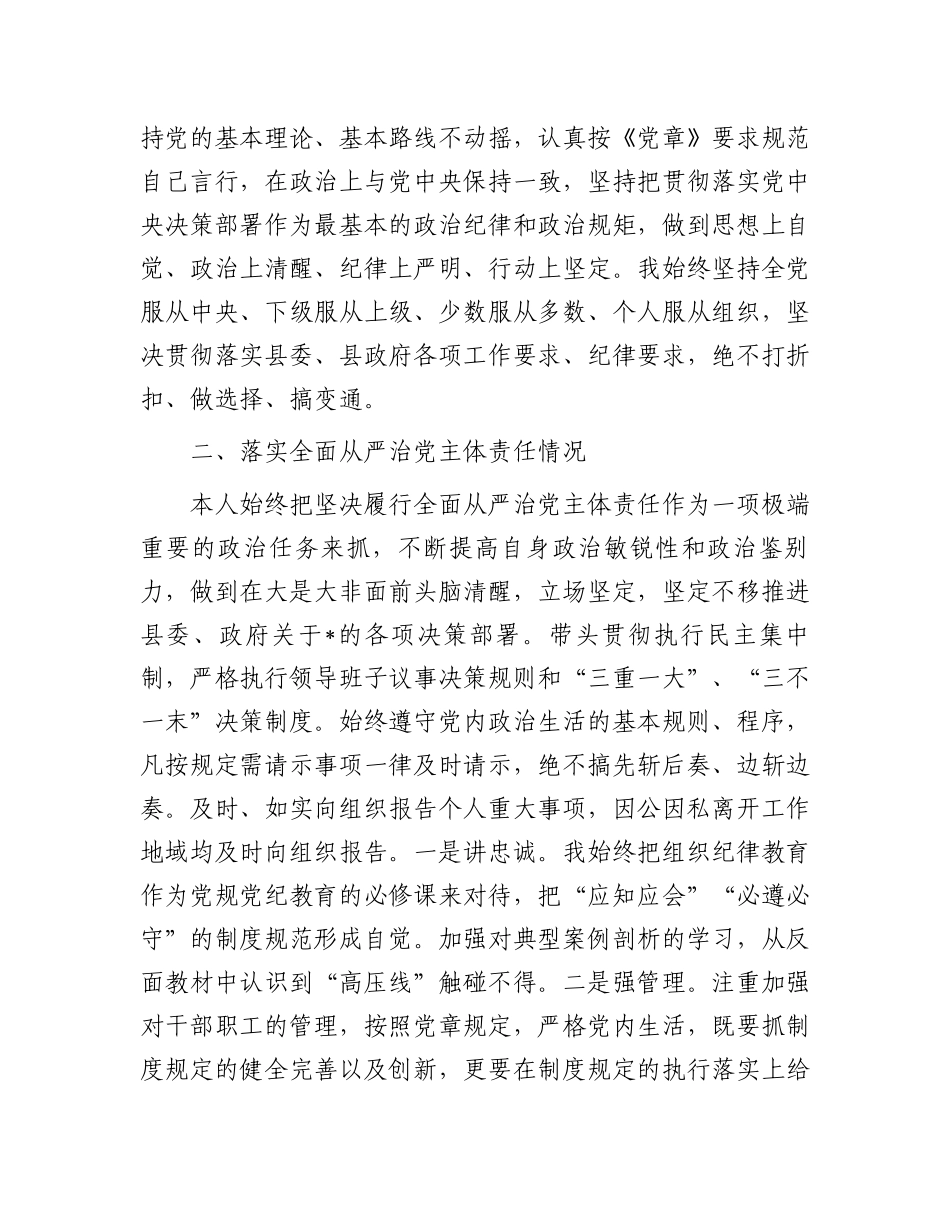 乡镇党委书记年度个人述责述廉报告_第2页