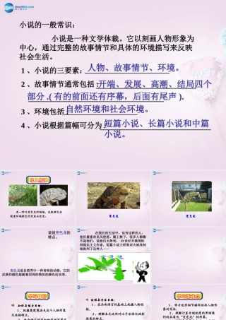 九年级语文下册 7(变色龙)课件3 新人教版 课件