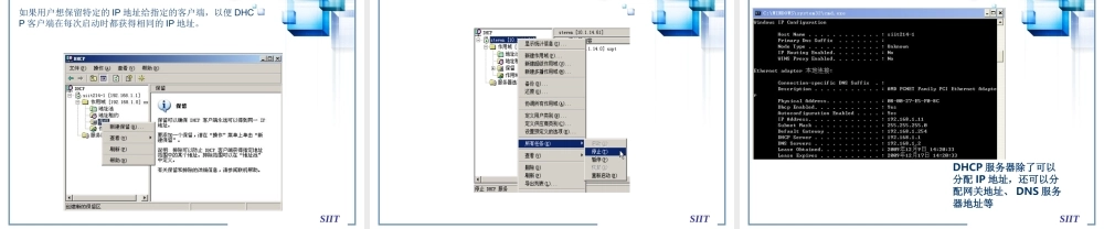 任务九-DHCP服务