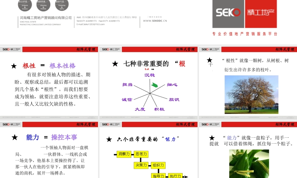 余世维的领袖性格：营造领袖人物的两把宝剑——“根性”与“能力”