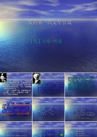 七年级语文上册 第2课(我的第一次文学尝试)课件 语文版