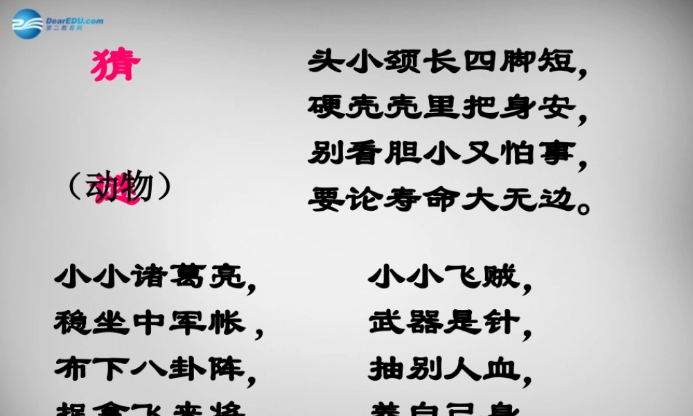 中学七年级语文上册 第23课 绿色蝈蝈课件 (新版)新人教版 课件