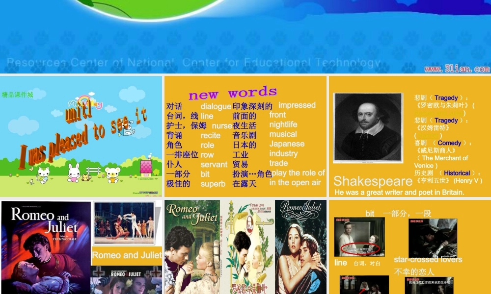 九年级英语下册 Module 8 Unit 1 I was pleased to see it课件 外研版 课件