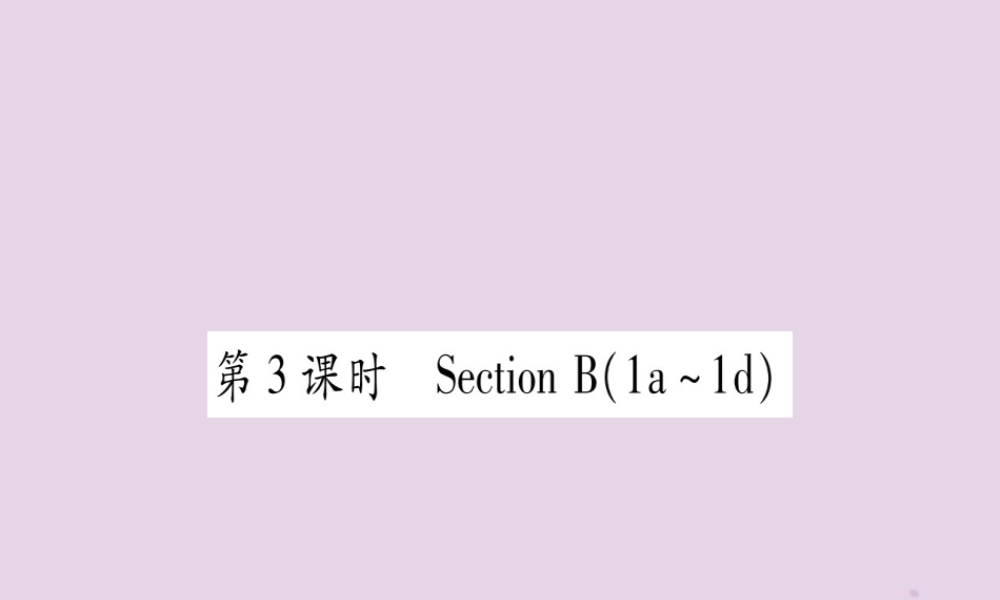 九年级英语全册 Unit 2 I think that mooncakes are delicious(第3课时)作业课件 (新版)人教新目标版 课件