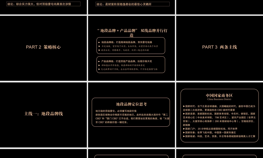 今久广告2011年4月北京远洋大望京1号地项目品牌传播初步沟通方案