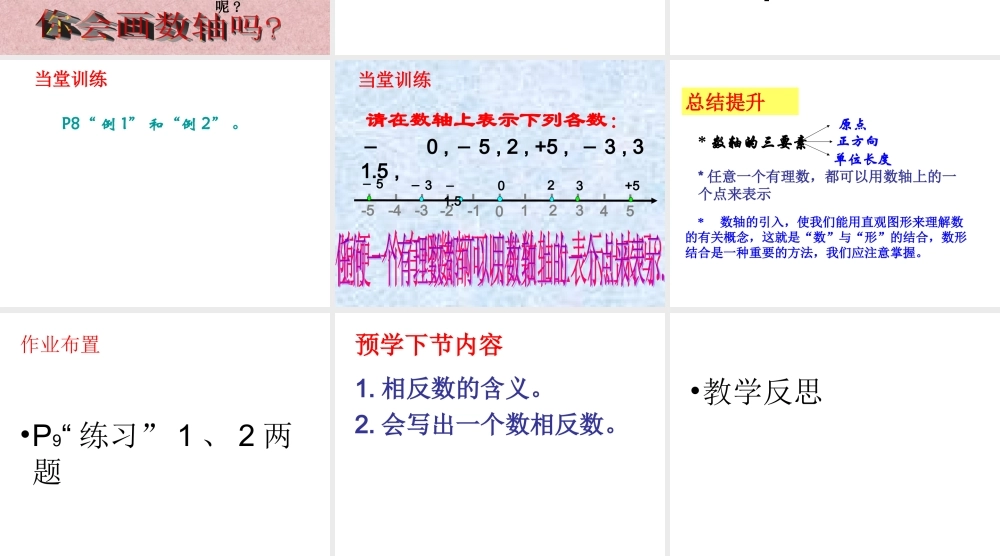 1.2数轴.2.1-数轴