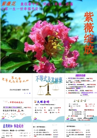 不等式及其解集.1.1-不等式及其解集ppt-七年级数学下册