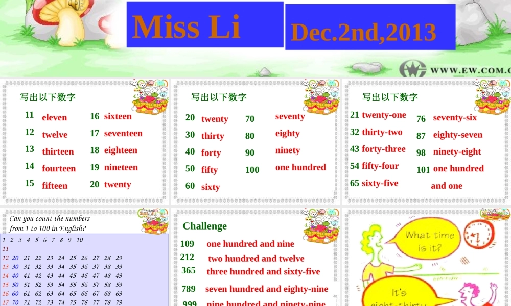 NumbersandtimeMissLiDec2