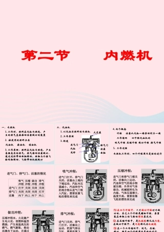 九年级物理上册 21 热机课件2 (新版)教科版 课件