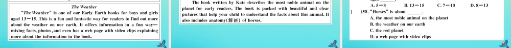 九年级英语上册 Module 12 Save our world检测卷习题课件 (新版)外研版 课件