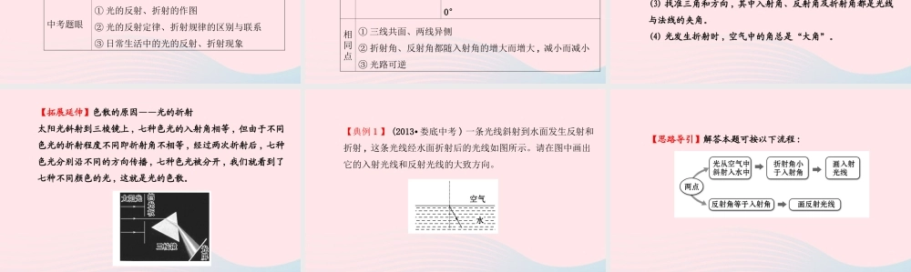 八年级物理上册 第五章 光现象课件 (新版)北师大版 课件