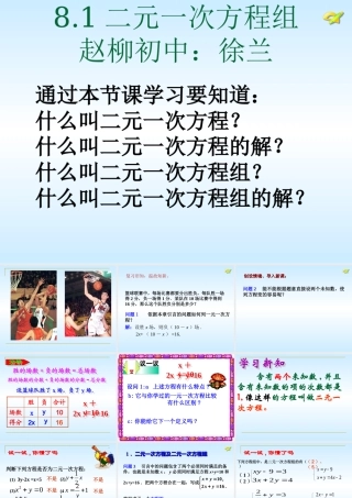 8.1-二元一次方程组.1