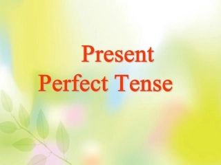 九年级英语上册 现在完成时语法课件(pdf) 仁爱版 课件