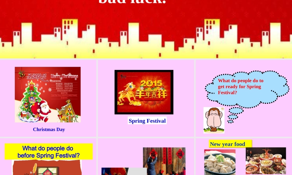 Unit2Mymother'scleaningourhouseandsweepingawaybadluck.