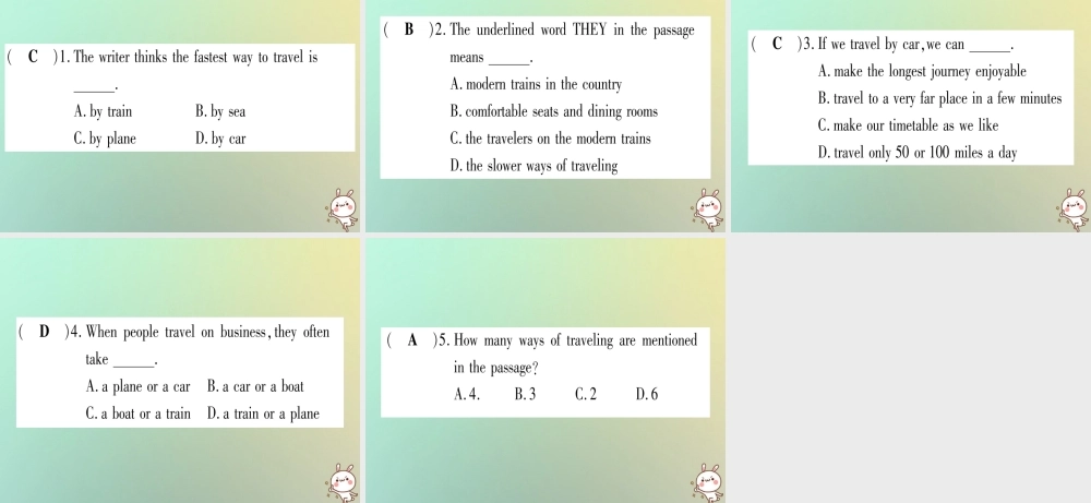 八年级英语上册 Unit 6 Go with Transportation Lesson 35 Future Transportation课件 (新版)冀教版 课件