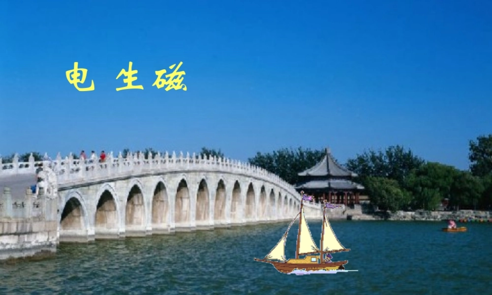 八年级物理下册 第九章 电与磁第三节 电生磁课件 人教新课标版 课件