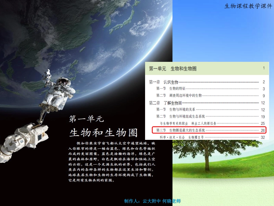 七年级生物上册 生物圈是最大的生态系统课件(pdf) 新人教版 课件_第1页