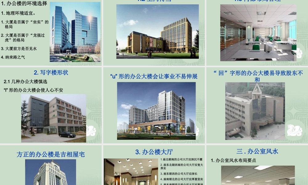 企业发展与建筑风水研究-(精品PPT-101页)