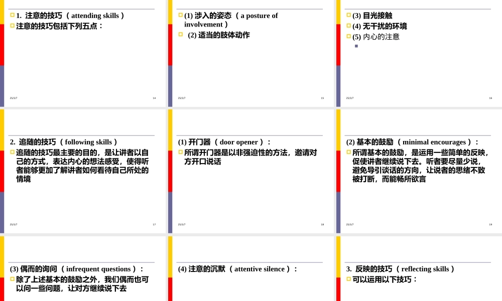 人际关系心理学-有效沟通的方法