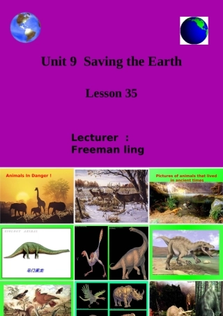 Unit-9--Animals-in-danger