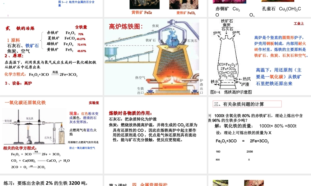 8-3-金属资源的利用和保护