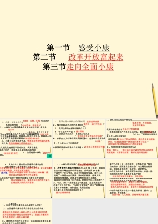 八年级政治下册 第三单元(走进小康时代)课件 湘师版 课件