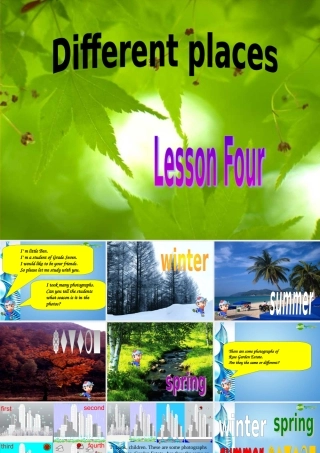 七年级英语下册 Module 2 Unit 3 Different places Lesson Four课件 牛津沈阳版 课件