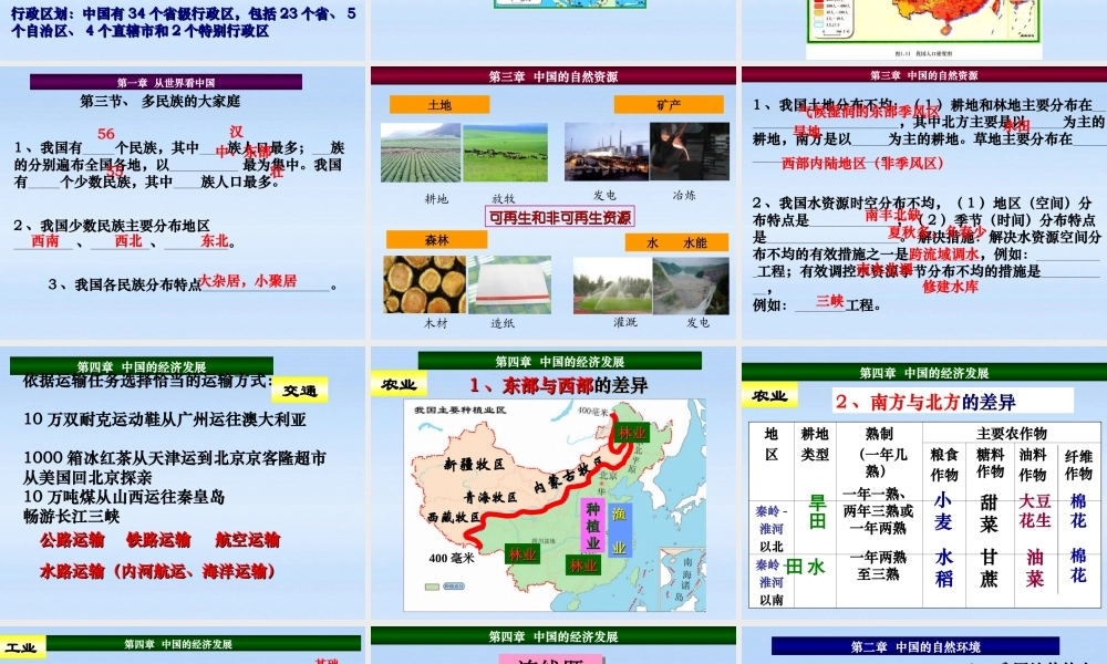 八年级生物上册 复习课件 商务星球版 课件