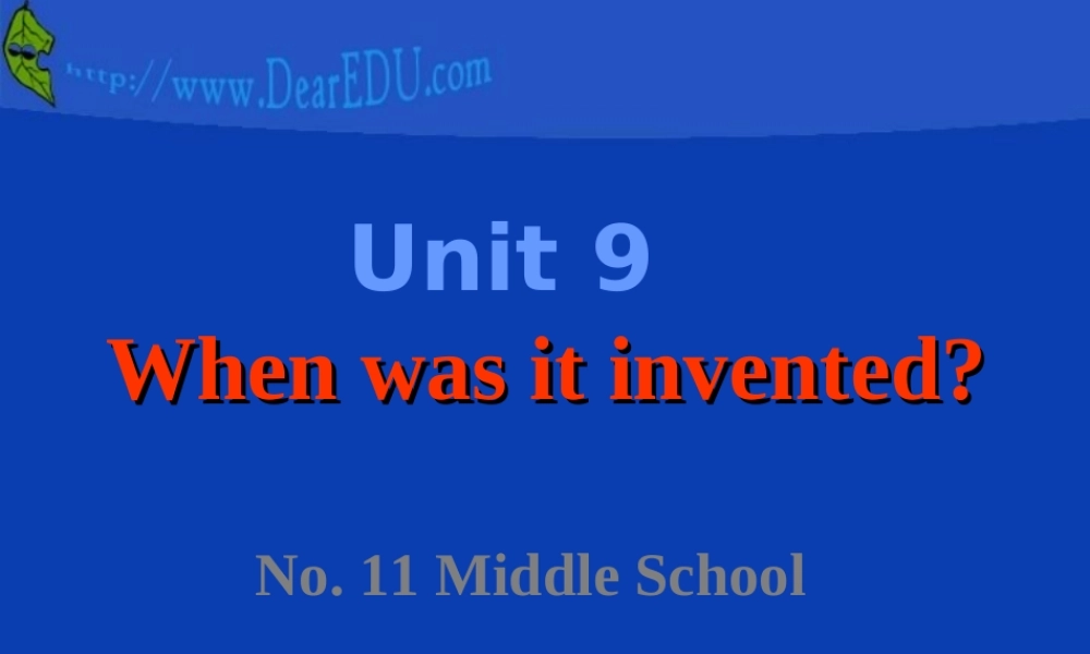 九年级英语Unit9 Period2课件人教新目标版 课件