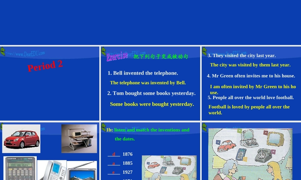 九年级英语Unit9 Period2课件人教新目标版 课件