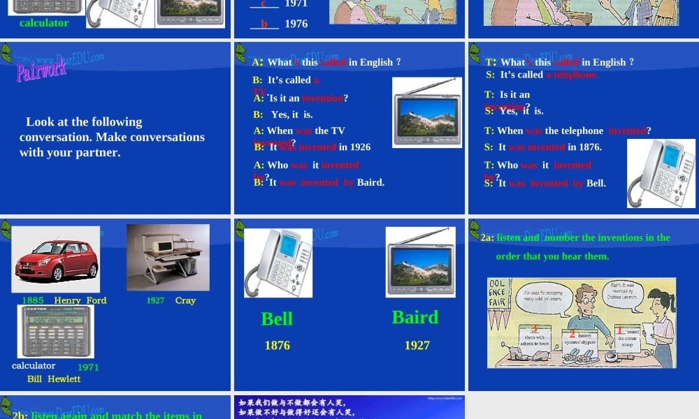 九年级英语Unit9 Period2课件人教新目标版 课件