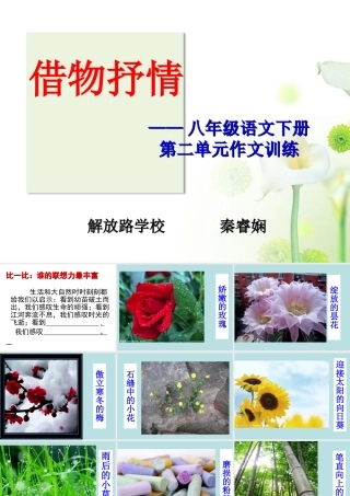 借物抒情定稿