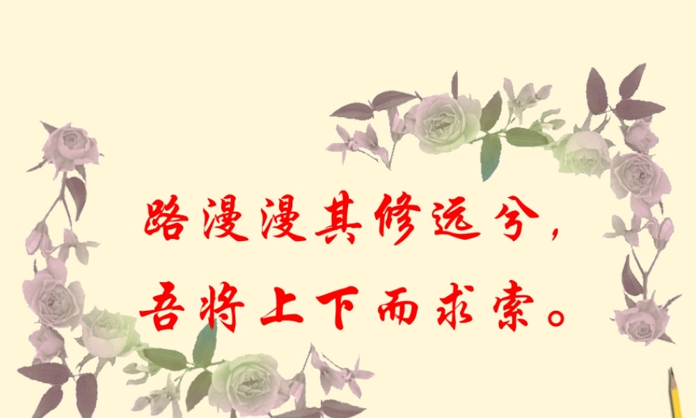 八年级语文上册 第8课(雷电颂)课件 鲁教版 课件