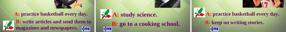 八年级英语上册 Unit 6 I m going to study computer science Period 1课件 (新版)人教新目标版 课件
