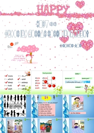 八年级英语上册 Unit 11 Could you please clean your room Period 1课件 人教新目标版 课件