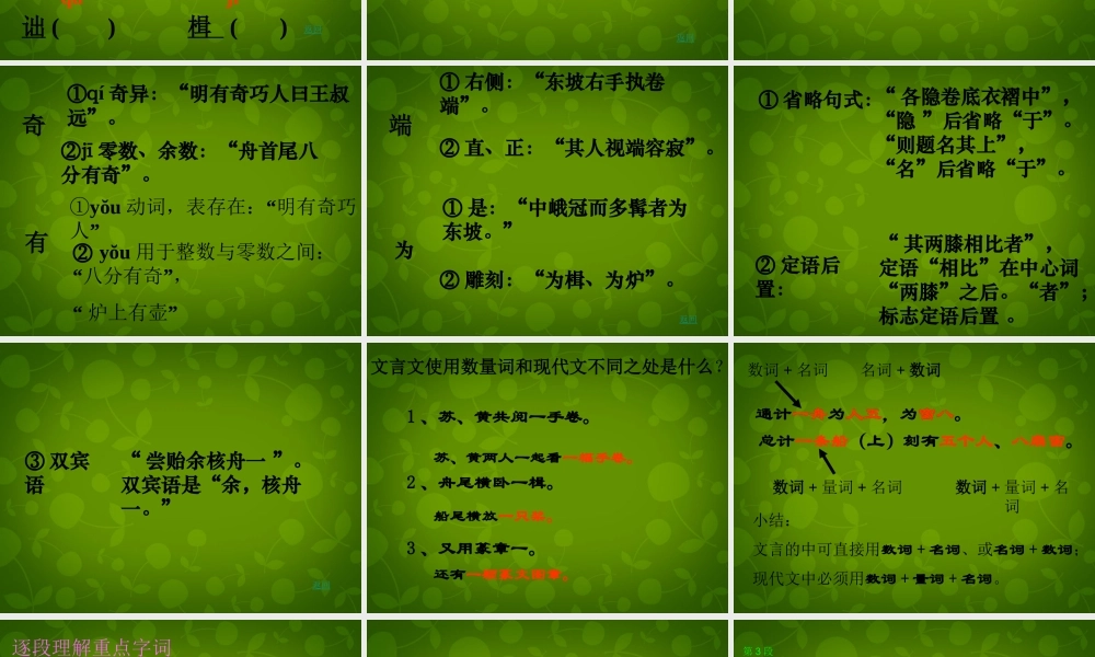 八年级语文上册 23 核舟记课件 新人教版 课件