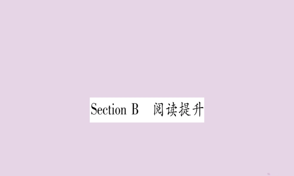 九年级英语全册 Unit 6 When was it invented Section B作业课件 (新版)人教新目标版 课件